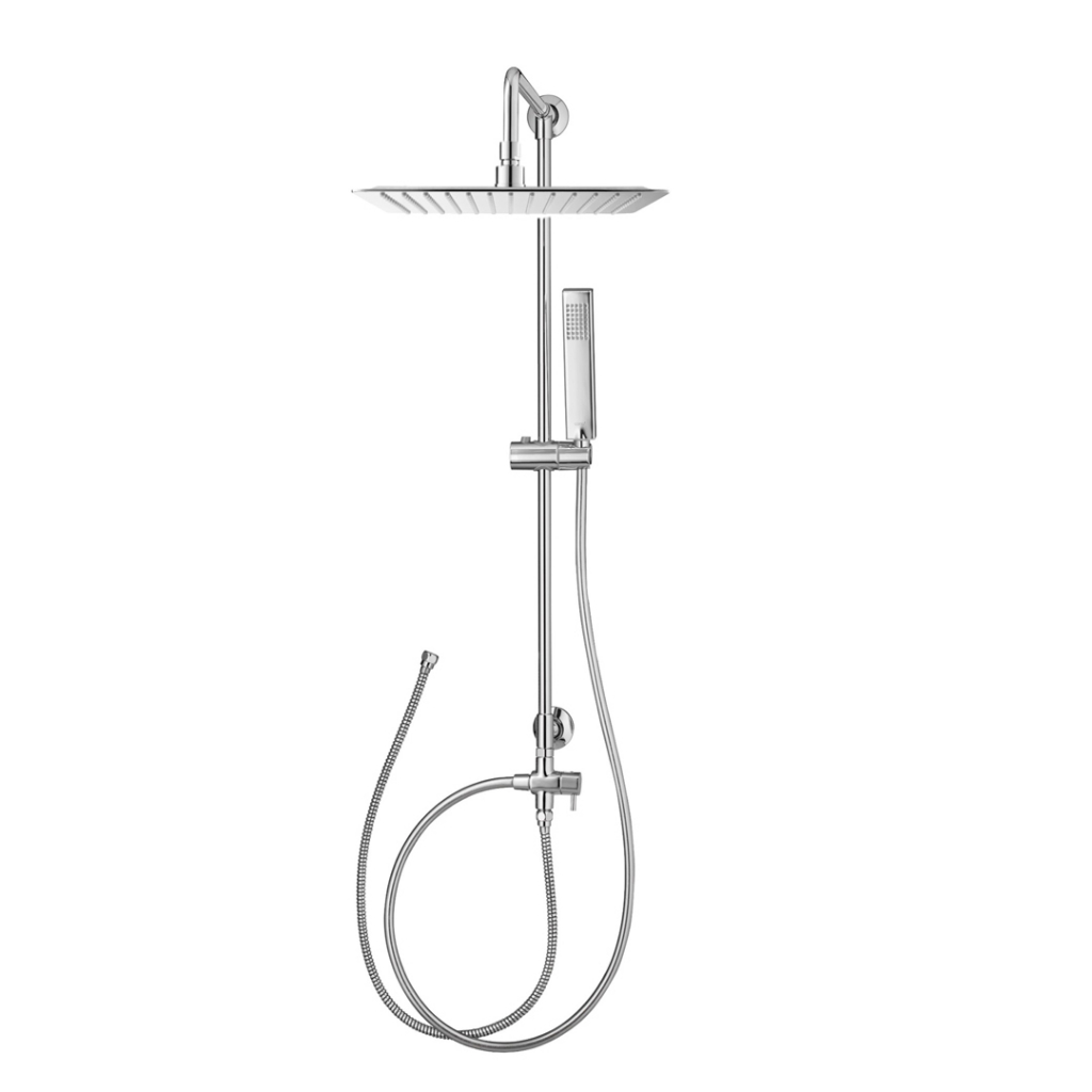 ชุดฝักบัวสายอ่อน 1 Fn.และฝักบัวก้านแข็งขนาด12" CT623Z98SVZ92