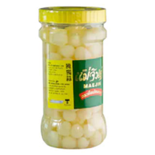 แม่จินต์กระเทียมโทนดอง 870กรัม Mae Jin Pickled Garlic 870g. อาหาร วัตถุดิบ ผักกระป๋องพร้อมทาน