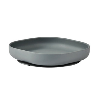 BEABA จานซิลิโคนก้นดูด Silicone Suction Plate - Charcoal