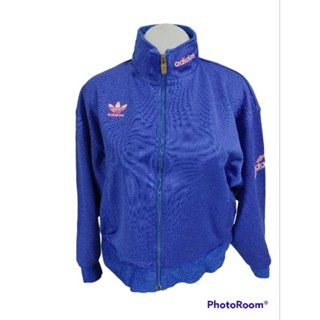 เสื้อแจ็คเก็ตวอร์มแบรนด์ adidas Vtg Size M Jaspo (Womens) มือ2