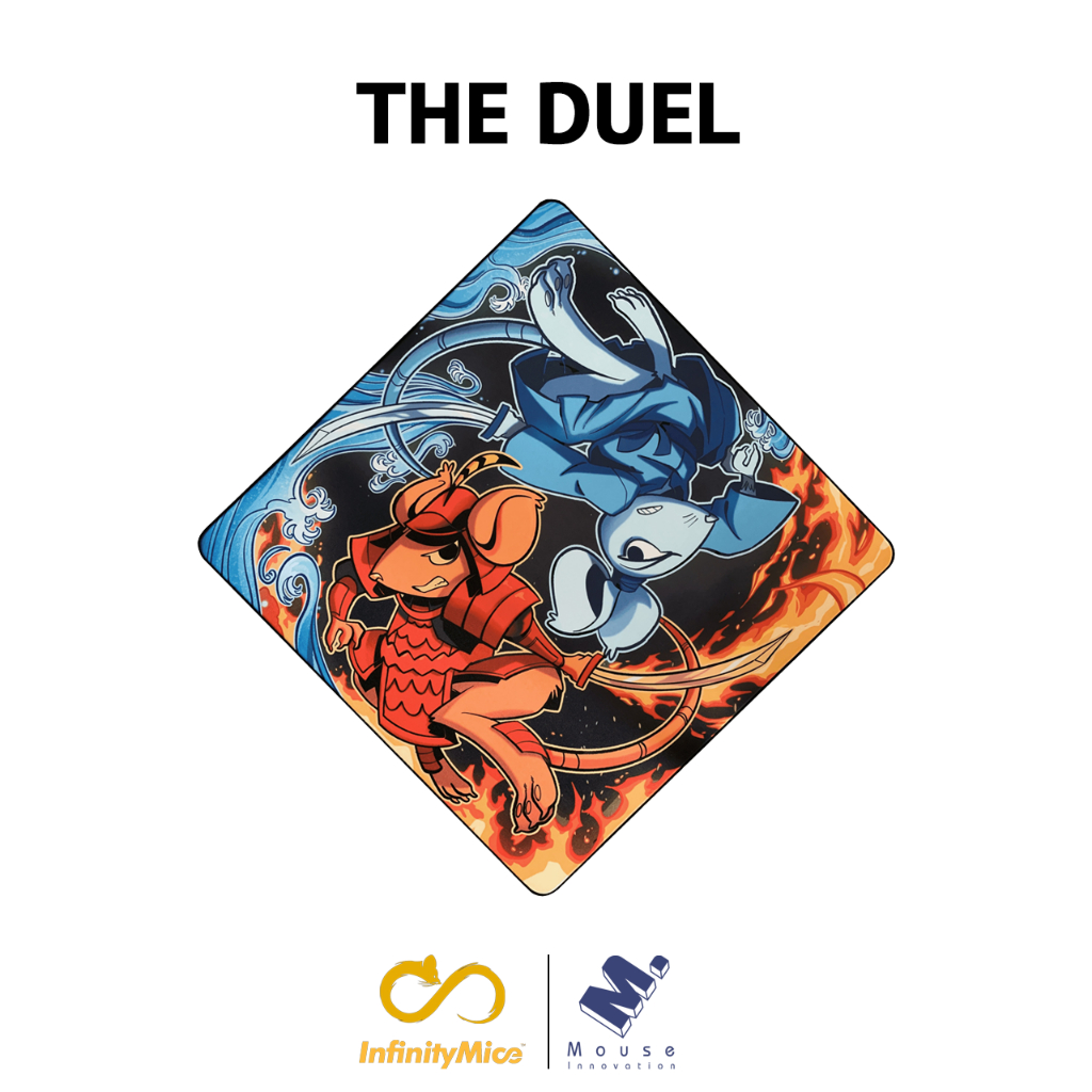 แผ่นรองเมาส์ Infinity Mice รุ่น The Duel (Uncoated)