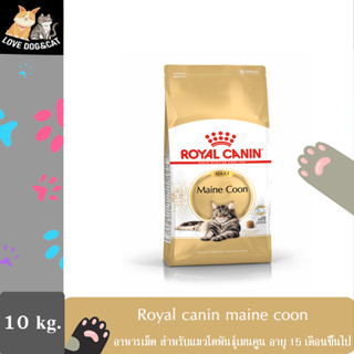 Royal Canin MAINE COON ADULT อาหารแมวโตพันธุ์เมนคูน MAINECOON 10K