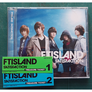 อัลบั้ม ญี่ปุ่น FTISLAND - SATISFACTION Japanese Album เวอร์ Limited B พร้อมส่ง ของแท้ แกะแล้ว ไม่มีการ์ด KPOP CD DVD