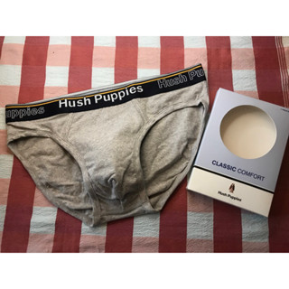 Hush Puppies Underwear ชั้นในชายใหม่ๆ⛳เนื้อผ้า 95% Cutton 5% Spandex รุ่น Classic Comfort สุดฟิน🩳 Size XL เอว 36-38 นิ้ว