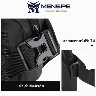 MENSPE กระเป๋าสะพายไหล่ แบรนด์เนม สําหรับผู้ชาย