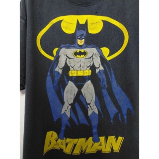 เสื้อยืด มือสอง ลายการ์ตูน DC ลาย Batman อก 46 ยาว 28