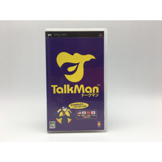 TALK MAN  - แผ่นสภาพดี  - SONY PSP มีกล่องใสสวม เพื่อเก็บสะสมให้