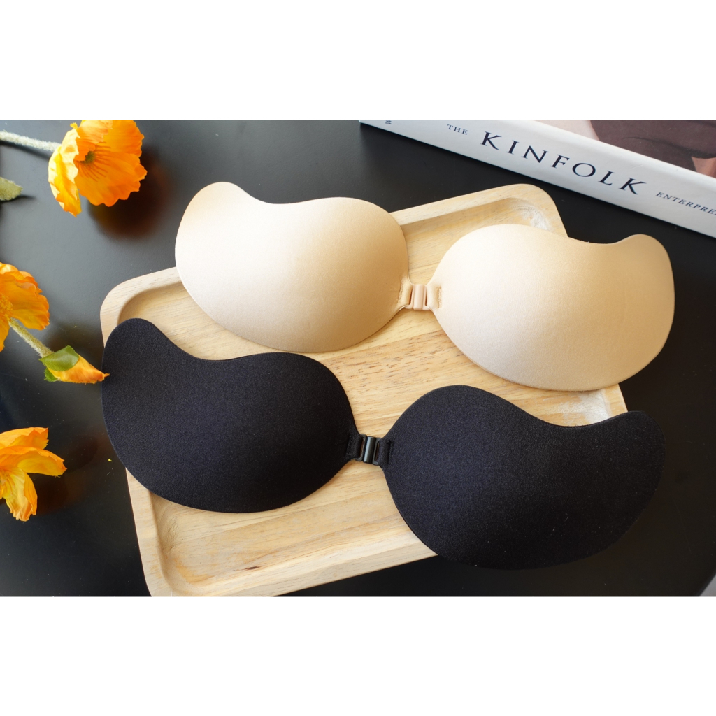 พร้อมส่ง บราปีกนก เนื้อผ้าแบบกาว แนบผิว ติดให้หน้าออกทรงสวย บรา ใส่สบาย ปีกนก แปะหน้าอก ปิดจุด ซิลิโคน