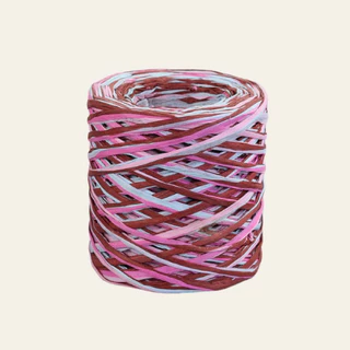 Natural raffia paper twine | เชือกกระดาษจากใยปาล์ม สำหรับตกแต่ง art&craft ม้วนละ 200 เมตร