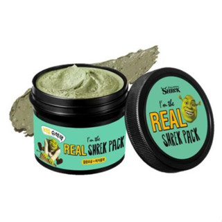 (ของแท้ 100%) มาส์กหน้าเชร็ค ลดสิว ผิวแพ้ง่าย  I’m the Real Shrek Pack 110g