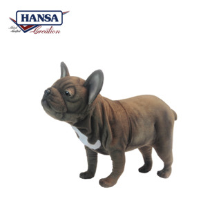 6600 Frenchbull Dog - ตุ๊กตาหมาเฟรนชบูลด็อก สัน้ำตาล