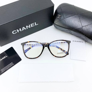 แว่น🖤🤎 eyeglasses ถอยแว่นตัดเลนส์กรองแสงกันเถอะสาวๆชาวออฟฟิต  * unisex  ใส่ได้ ญ- ช Full Set Box