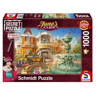 พร้อมส่ง-จิ๊กซอว์ Secret Puzzle - Junes Journey - Orchids 🌺แบรนด์ Schmidt jigsaw puzzle 1000 ชิ้น