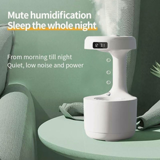 Aquarius316 Cool Mist Humidifier มัลติฟังก์ชั่นสมาร์ทเงียบความจุสูงเครื่องทำความชื้นแบบหยดน้ำทวนกระแสน้ำสำหรับห้องนอนสำนักงาน