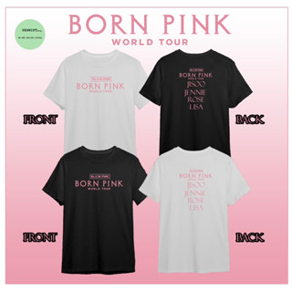 Born Pink world tour เสื้อยืด born pink (พร้อมส่ง)🚀🚀