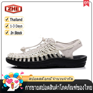 ZHE【จัดส่งในไทย 1-3 วันได้รับ】รองเท้าเดินป่าลูกไม้สีล่าสุดสำหรับผู้ชายและผู้หญิงห้าสี (35-44 ขนาด)