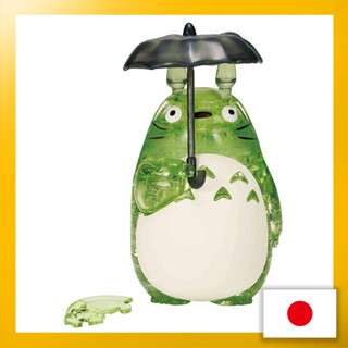 Studio Ghibli จิ๊กซอว์คริสตัล รูป Totoro Green 42 ชิ้น【ส่งตรงจากญี่ปุ่น】(ผลิตในญี่ปุ่น)