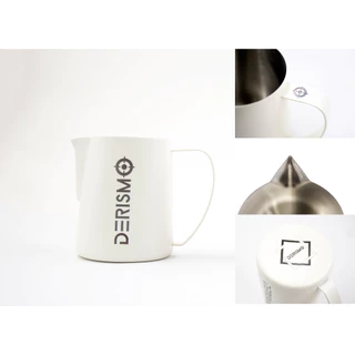 DERISMO PITCHER เหยือกตีฟองนม 350ml/450ml/600ml พิชเชอร์ ถ้วยตีฟองนม สแตนเลส Stainless Milk Pitcher