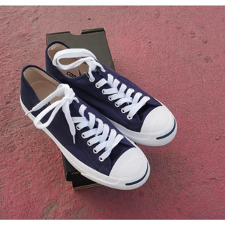 ขายดีแท้💯% Converse Jack Purcell Ox Classic คอนเวิร์ส รองเท้าใส่เรียน การันตีของแท้ 100% พร้อมส่ง (สินค้ามีกล่อง)