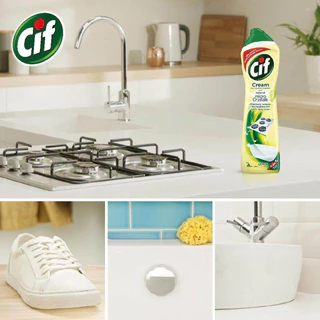 3สูตรพร้อมส่งCif Cleaning Cream 🍋 ขนาด (660g.)ครีมทำความสะอาดขจัดคราบและฆ่าเชื้ออเนกประสงค์