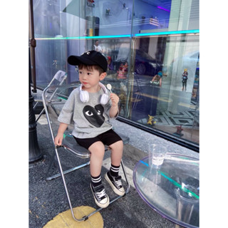 babytk ✨พร้อมส่ง✨  เสื้อยืดคอกลมแขนสั้น