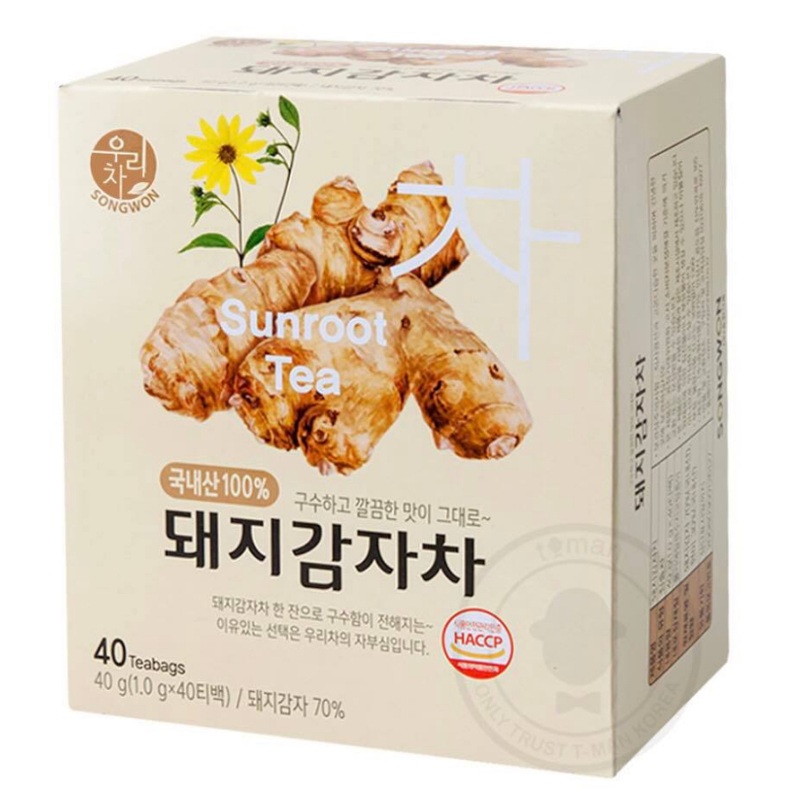 Songwon ชาแก่นตะวัน Sunroot ชาสมุนไพร บำรุงร่างกาย ลดเบาหวาน ช่วยทำให้เจริญอาหาร