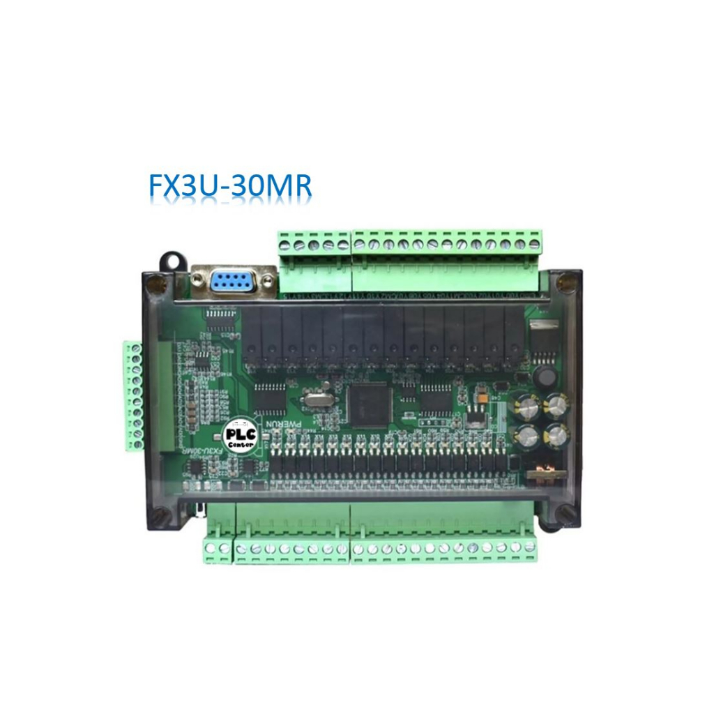 PLC BOARD FX3U-30MR DC 24V Industrial Control Board PLC Programmable Logic Relay Output