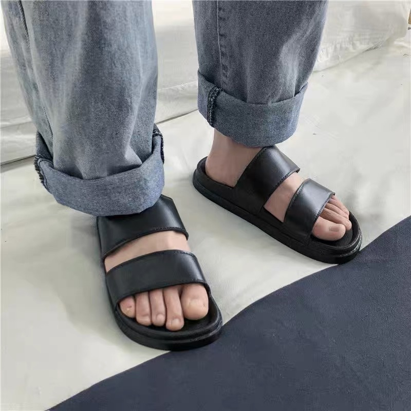 รองเท้าแตะ ไซส์36-45  ใส่ทำงาน แบบสวม หนัง