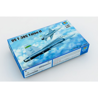 พลาสติก โมเดล ประกอบ TRUMPETER สเกล 1/48 US T-38C Talon II (02876)