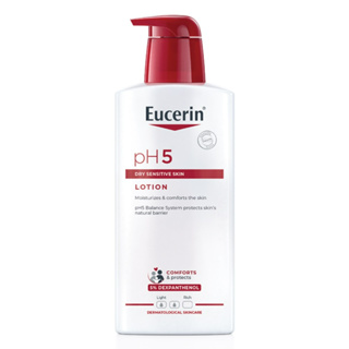 Eucerin Ph5 Dry Sensitive Skin Lotion 400 ML ยูเซอริน พีเอช5 ดราย เซ็นซิทีฟ สกิน โลชั่น 400 มล.