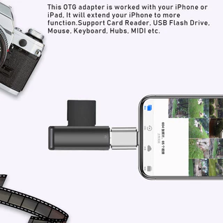 Actual หัวแปลง USB 3.0 ประเภท C OTG อะแดปเตอร์ USB C ชายไปยัง IOS/Type-C USB Female Converter ไปยัง USB Converter