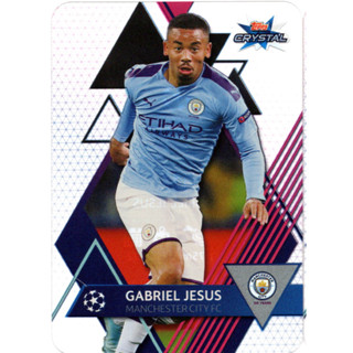 1 x Gabriel Jesus Rookie Card #44 Topps CRYSTAL 2019/20 cards