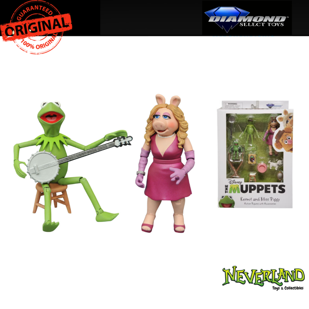 Diamond Select Muppets Kermit with Piggy Action Figure