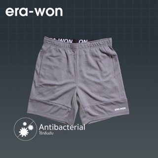 era-won กางเกงขาสั้น รุ่น Shorts SportWear Zinc สี Grey (Logo)