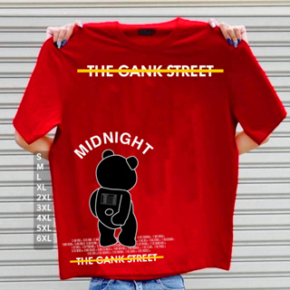 เสื้อยืดลาย "หมี Midnight" #เสื้อยืดหมี #เสื้อยืดไซส์ใหญ่ #LICKPUK #ขายส่งเสื้อยืด