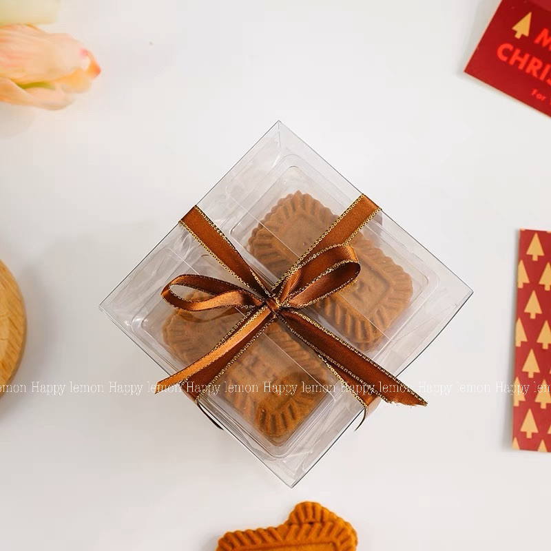 กล่องขนมคุกกี้ใส กล่องใส กล่องขนมน่ารัก •พร้อมส่ง• - รูปที่ 7