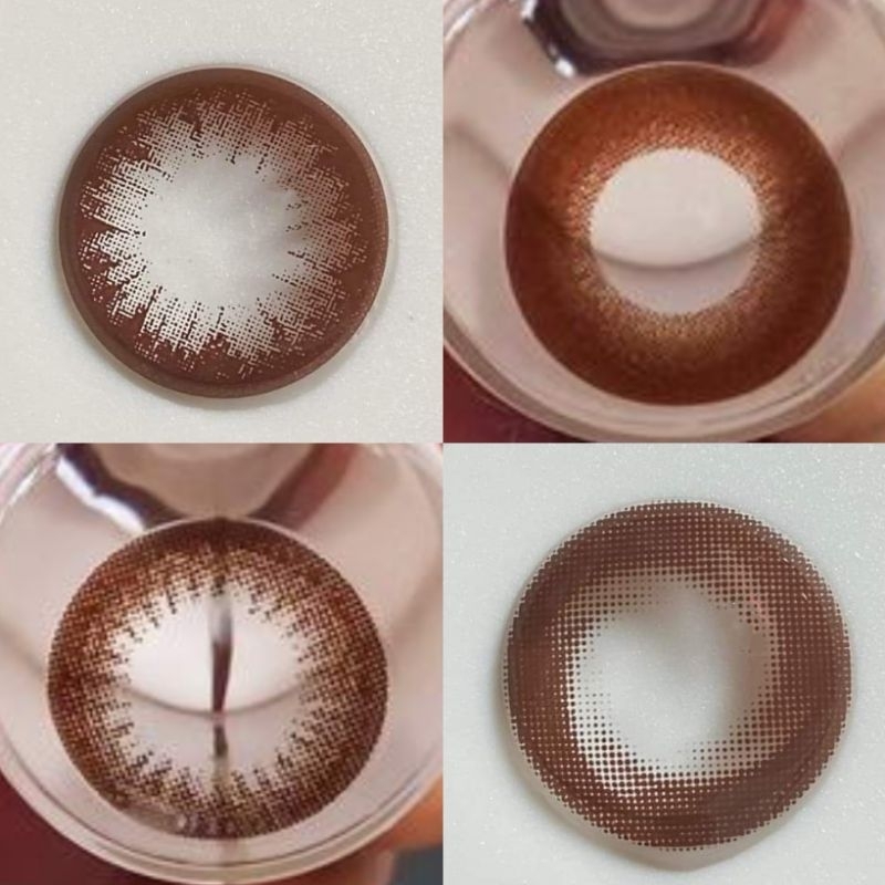 คอนแทคเลนส์ มี อย.ไทย รุ่น Platinum Choco ค่าสายตา (0.00)-(-7.00) รายเดือน