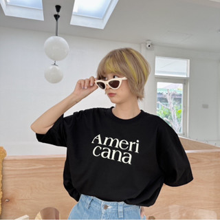 Sugarbeetshop | F83 America 🤍 เสื้อโอเวอร์ไซต์ oversize เสื้อยืดผ้า cotton