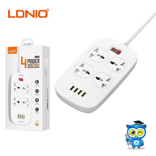 ของแท้100% LDNIO SC4407 4 Power Socket+4 USB 2500W สายยาว 2เมตร รับประกันของแท้ เบ้า เต้ารับ