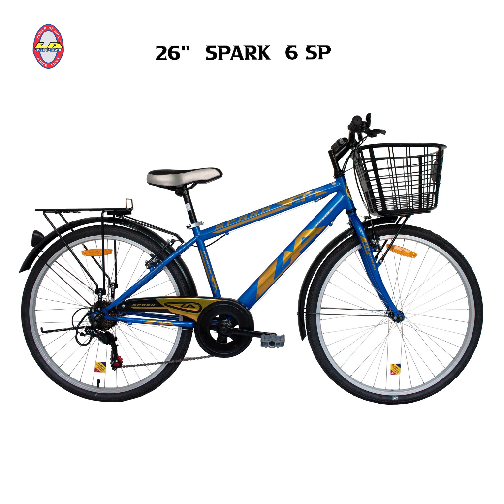 LA Bicycle จักรยาน  รุ่น SPARK 26" 6sp