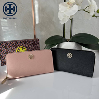 TORY BURCH ROBINSON MULTI GUSSET ZIP CONTINENTAL WALLET