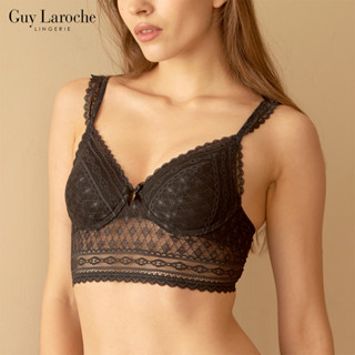 Guy Laroche Lingerie : กีลาโรช Lifestyle Wireless Bra เสื้อชั้นใน ไร้โครง รุ่น GB7U51