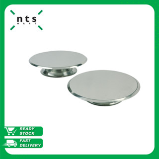 PRO CHEF CAKE STAND แป้นแต่งหน้าเค้ก ฐานตั้งเค้ก แป้นสแตนเลส ไม่สามารถหมุนได้ รุ่น PRC1-TK-CKS