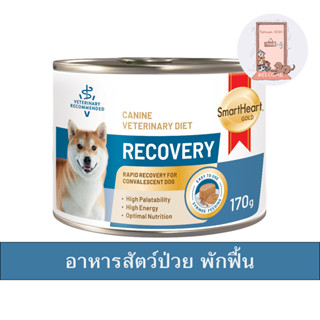 ใหม่ Smartheart Gold Recovery สุนัข อาหารเปียก สัตว์ป่วย พักฟื้น หลังผ่าตัด 170 g