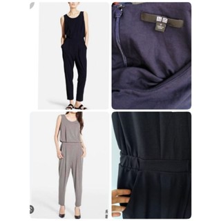 UNIQLO WOMEN JUMPSUIT สีกรมท่า