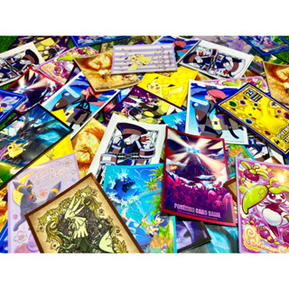 [สุ่มเศษสลีฟ POKEMON (โปเกมอน) หายาก 1 ใบ แยกซองสำหรับสะสม/คละลายไม่ซ้ำ]