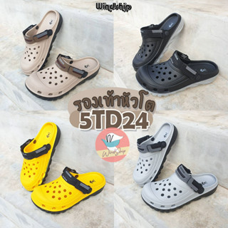Adda 5TD24 รุ่น M1 และ M2 รองเท้าหัวโต แต่งสายหนัง รองเท้ารัดส้น