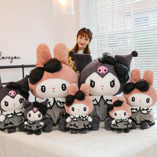 ตุ๊กตา kuromi ตุ๊กตา sanrio ตุ๊กตาของขวัญ ขนาด 35 cm.