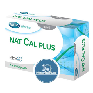 Mega Nat Cal30เม็ดลดกระดูกพรุน