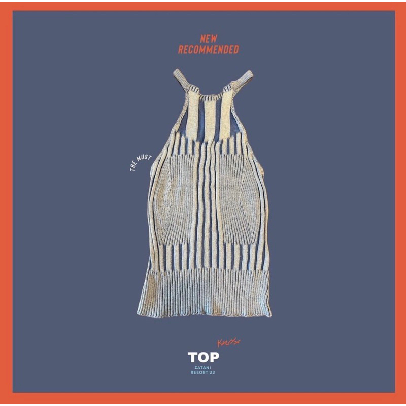 Zatani  เสื้อกล้ามสีฟ้า